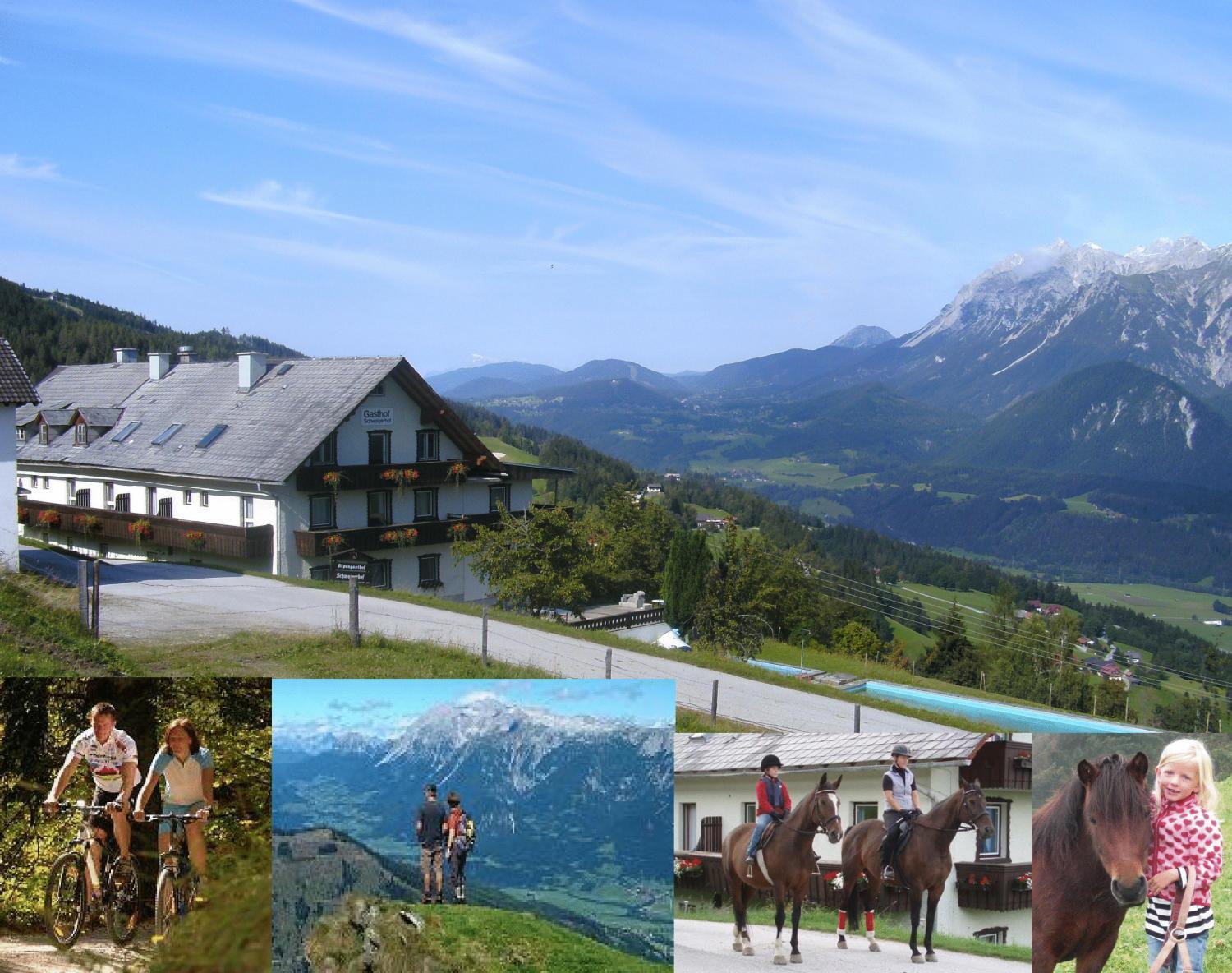 Hotel Berggasthof Schwaigerhof Haus im Ennstal Exteriér fotografie